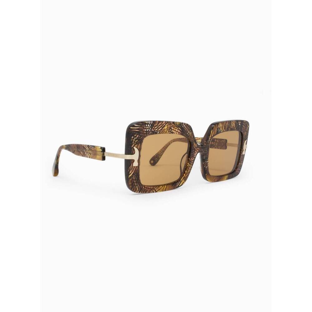 NEW APERÇU EYEWEAR women's quann 02 sunglasses in tiger's eye